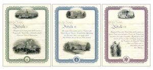 2017 Intaglio Prints for Legislative, Executive, and Judicial Branches