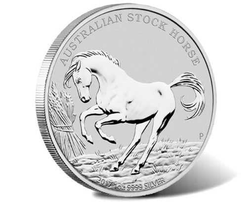Stock Horse 2017 1oz Silver Coin