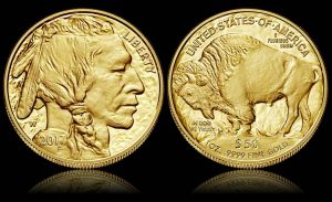 2017 $50 Proof American Gold Buffalo
