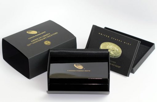 2017 American Liberty Gold Coin Packaging