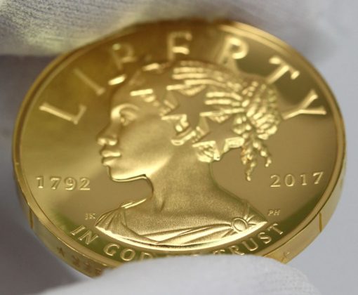 2017 American Liberty Gold Coin - Rim and Edge
