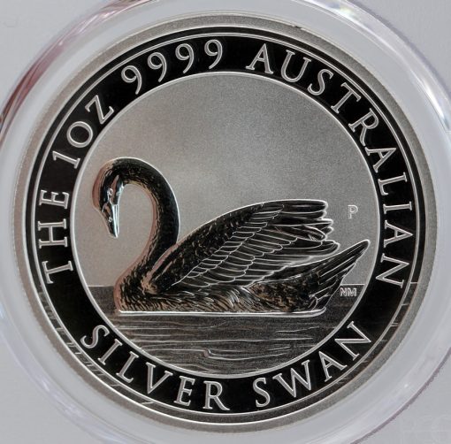 2017 Australian Silver Swan 1oz Bullion Coin - Reverse