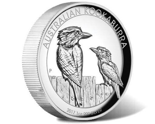 Australian Kookaburra 2017 1oz Silver Proof High Relief Coin