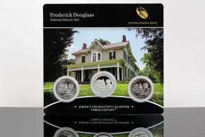 US Mint Sales: Frederick Douglass 3-Coin Set Debuts