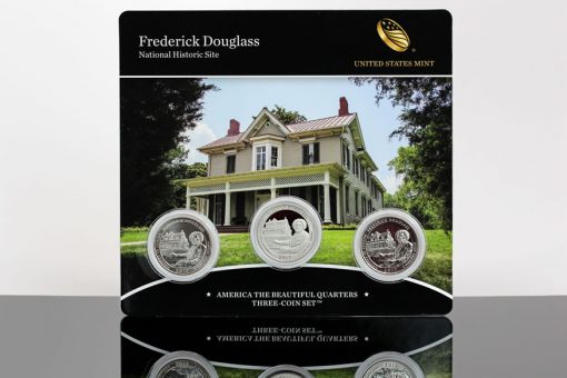 Photo 2017 Frederick Douglass National Historic Site Quarters Three-Coin Set