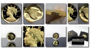 2017 $100 American Liberty 225th Anniversary High Relief Gold Coin Photos