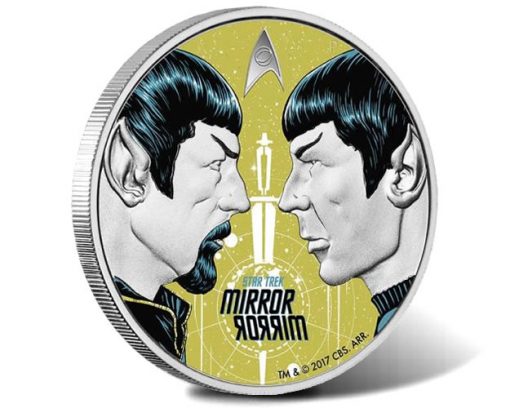 Star Trek: The Original Series - Mirror, Mirror 2017 1oz Silver Proof Coin