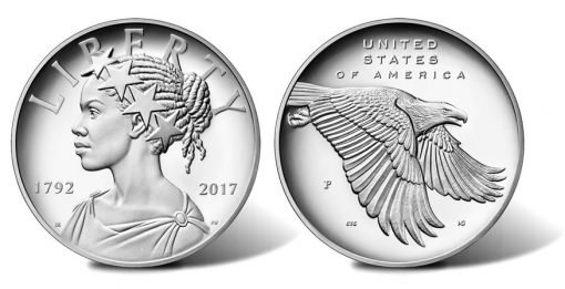 2017-P Proof American Liberty Silver Medal - Obverse and Reverse