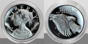 2017-P Proof American Liberty Silver Medal Sales at 33,075