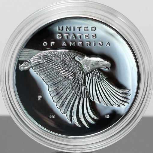 Photo 2017-P Proof American Liberty Silver Medal - Reverse, Encapsulated