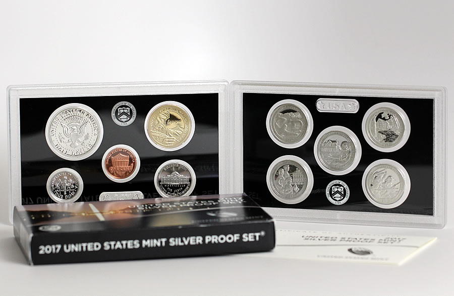 2018-S San Francisco Mint Silver Reverse Proof Set Free Shipping!