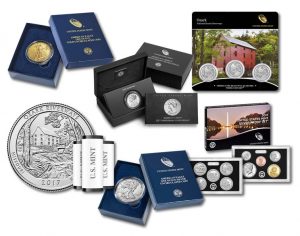 Ozark Riverways Quarter, Silver Coins and American Liberty Medal for June 2017