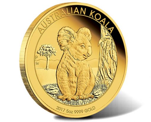 Australian Koala 2017 5oz Gold Proof Coin
