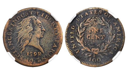 1792 Judd-2 Copper Cent