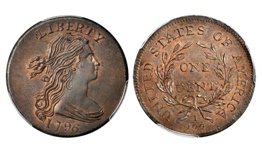 1796 S-92 Draped Bust Cent
