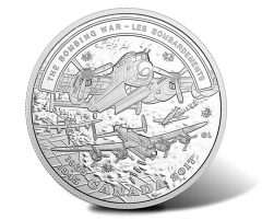 2017 $20 Canadian Silver Coin Celebrates Bomber Command in WWII