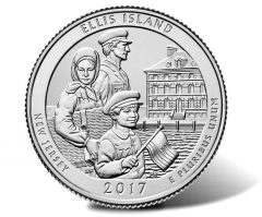 Ellis Island Quarter Ceremony, Coin Exchange and Public Forum