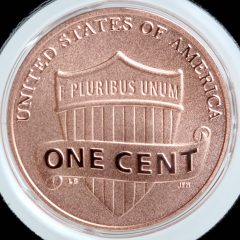 2017-S Enhanced Uncirculated Lincoln Cent - Reverse