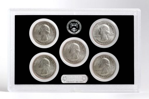 Obverses of Quarters in 2017-S Enhanced UncObverses of Quarters in 2017-S Enhanced Uncirculated Coin Setirculated Coin Set