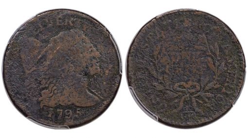 1795 S-79, B-9 Reeded Edge Cent