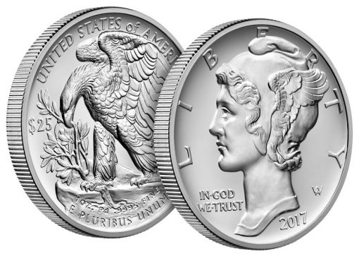 2017 $25 American Eagle Palladium Bullion Coin