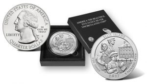 2017 Ellis Island 5 Oz Silver Uncirculated Coin