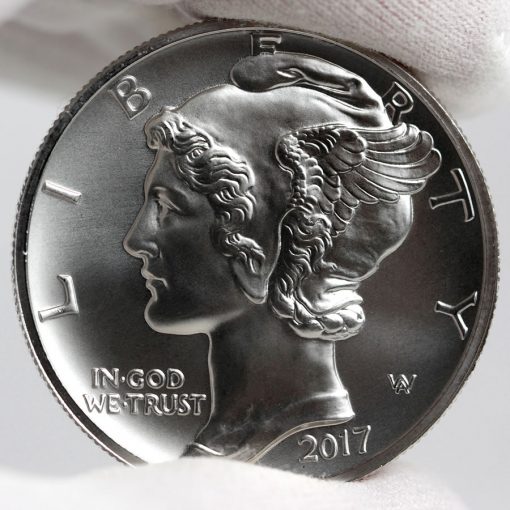 2017 $25 American Palladium Eagle Bullion Coin - Obverse-a