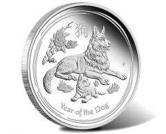 2018 Year of the Dog 1oz Silver Proof Coin