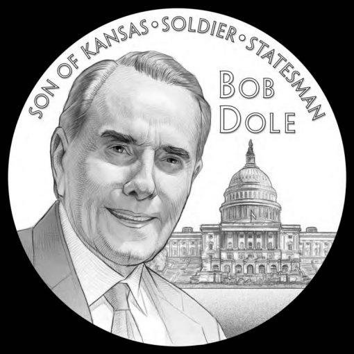 Bob Dole Congressional Gold Medal Design - Obverse