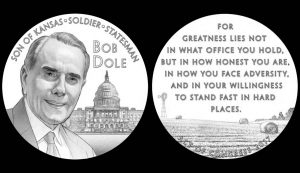 Bob Dole Congressional Gold Medal Designs