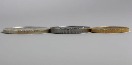 Edges of American Ealge Silver, Palladium and Gold Bullion Coins