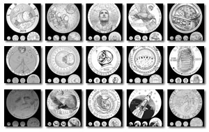 Obverse Apollo 11 Candidate Coin Designs