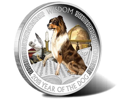 Lunar Good Fortune Series - Wisdom 2018 1oz Silver Proof Coin