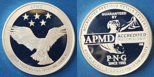 PNG Strikes 1-Ounce .999 Fine Silver Rounds