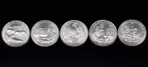 Set of 10 Circulating 2017 America the Beautiful Quarters Released