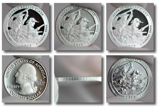 Photos of 2017 George Rogers Clark National Historical Park Quarters