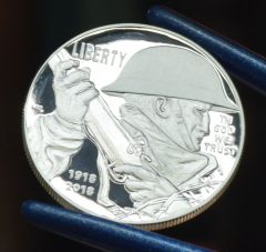 2018 WWI Centennial Silver Dollar Unveiled in Striking Ceremony