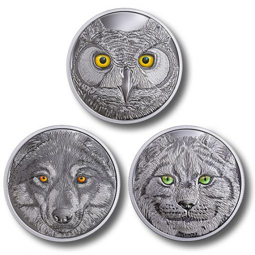 In The Eyes of Canada's Wildlife coins