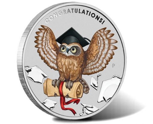 2018 Graduation 1oz Sliver Coin for Card