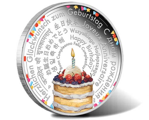 2018 Happy Birthday 2oz Silver Proof Coin
