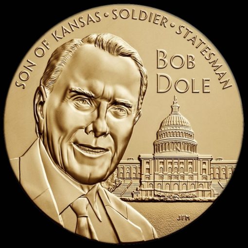 Bob Dole Bronze Medal - obverse