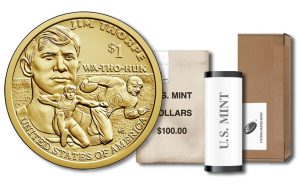 2018 Native American $1 Coin - Roll, Bag and Box