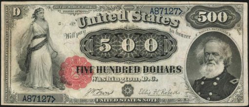 1880 $500 Legal Tender Note