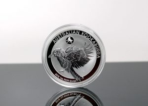 2018 Australian Kookaburra Year of the Dog Privy Mark 1oz Silver Bullion Coin
