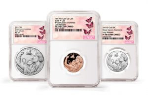 NGC Special Labels for Breast Cancer Awareness Commemorative Coins