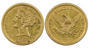 Heritage: 1854-S $5 Half Eagle to Cross Auction Block on Aug. 16