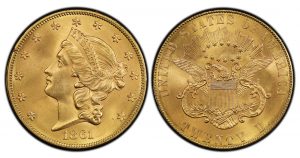 Rittenhouse 1792 Half Disme, 1861-P Paquet $20 at 2018 World's Fair of Money