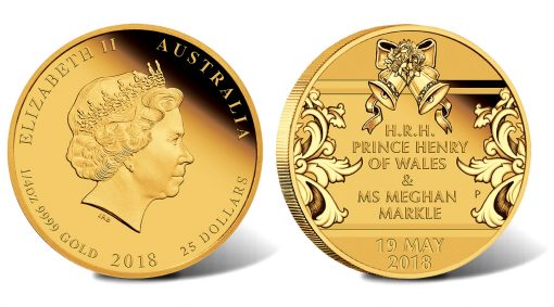 Royal Wedding 2018 1/4oz Gold Proof Coin