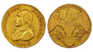 1792 Washington Gold Eagle Realizes $1.74 Million in Heritage Philadelphia Sale