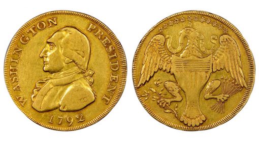1792 Washington President Gold Eagle,a